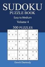 Easy to Medium 300 Sudoku Puzzle Book