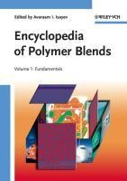 Encyclopedia of Polymer Blends 1