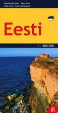 Estija. Kelių žemėlapis