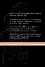 Environnements numÃ©riques et interactions en langue Ã©trangÃ¨re