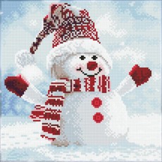 Deimantinė mozaika SNOWMAN 30,50x30,50