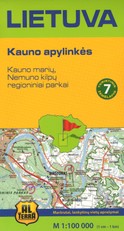 Lietuva. Kauno apylinkės. Turistinis žemėlapis Nr. 7