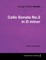 George Frideric Handel - Cello Sonata No.2 in D minor - A Score for the Cello