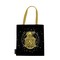 Hufflepuff Tote (Black) Canvas Bag by Paperblanks (Harry Potter Collection)