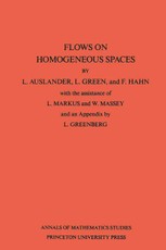 Flows on Homogeneous Spaces. (AM-53)