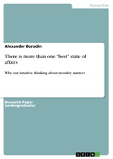 There is more than one "best" state of affairs