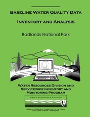 Baseline Water Quality Data Inventory and Analysis
