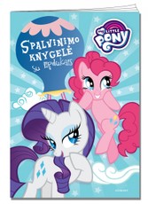 Mažieji poniai. Spalvinimo knygelė