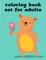 Coloring Book Set For Adults
