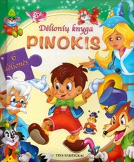 Pinokis: dėlionių knyga