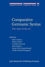Comparative Germanic Syntax