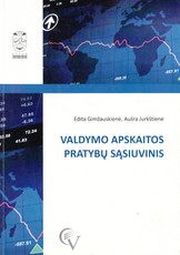 Valdymo apskaitos pratybų sąsiuvinis