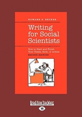 Writing for Social Scientists