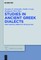 Studies in Ancient Greek Dialects