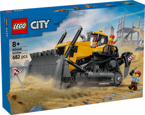 LEGO City Yellow Bulldozer with Front Loader