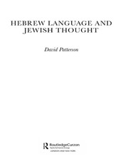 Hebrew Language and Jewish Thought
