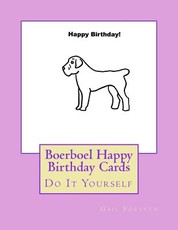 Boerboel Happy Birthday Cards