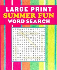 Large Print Summertime Word Search Volume 2