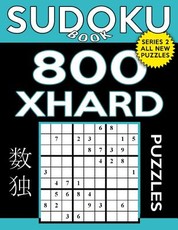 Sudoku Book 800 Extra Hard Puzzles