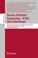 Service-Oriented Computing - ICSOC 2025 Workshops