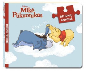 Mikė Pūkuotukas. Dėlionių knyga