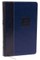 NKJV, Deluxe Gift Bible, Imitation Leather, Blue, Red Letter Edition