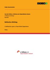 Reflective Writing