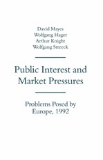 Public Interest and Market Pressures