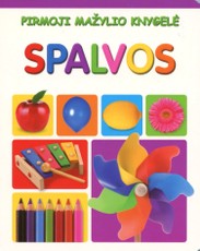 Pirmoji mažylio knygelė. Spalvos