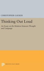 Thinking Out Loud
