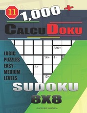 1,000 + Calcudoku sudoku 8x8