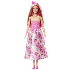 BARBIE DREAMTOPIA princesė rausva suknele (HRR08)