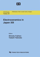 Electroceramics in Japan XIII