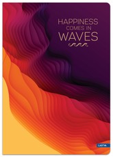 Sąsiuvinis(platus) A5 24lap 80g lin WAVES