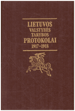 Lietuvos valstybės tarybos protokolai 1917-1918