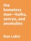 The homeless man-haiku, senryu, and anomalies