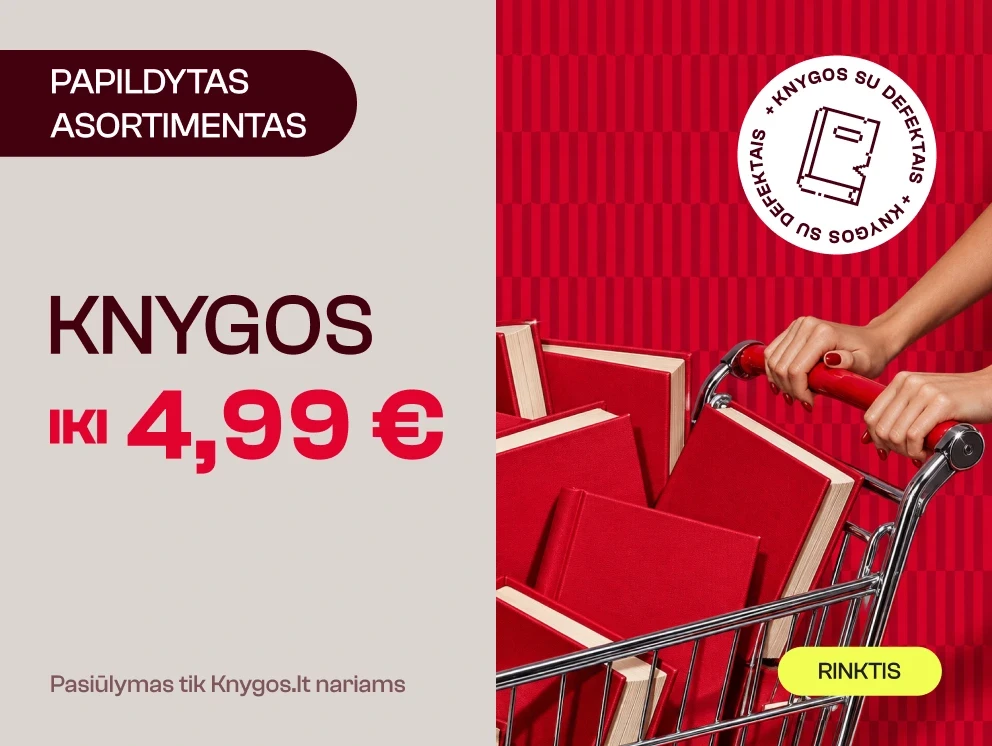 Knygos iki 4.99 €! + Defektai!