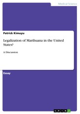Legalization of Marihuana in the United States?