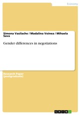 Gender differences in negotiations