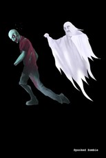 Spooked Zombie
