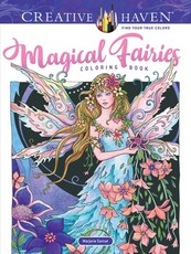 Adult Coloring Book Creative Haven Magical Fairies Coloring Book