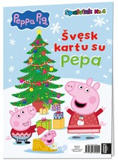 Kiaulytė Pepa. Spalvink 2025 04