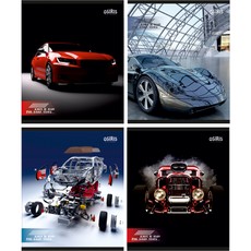 Sąsiuvinis „Auto“, 48 lapų, langeliais