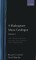 A Shakespeare Music Catalogue