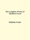 The Complete Works of Madison Grant
