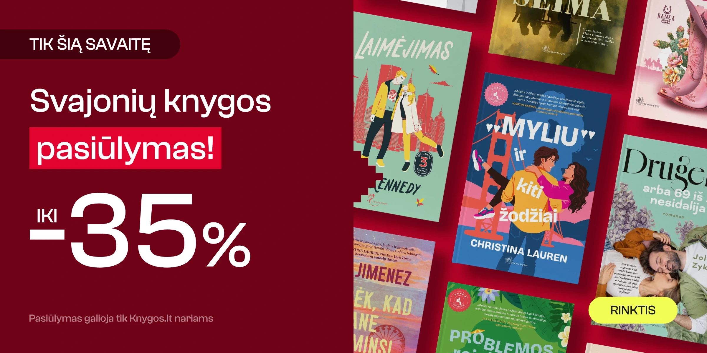 Leidyklos SVAJONIŲ KNYGOS knygoms iki -35%!