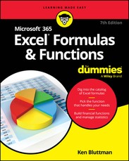 Excel Formulas & Functions for Dummies
