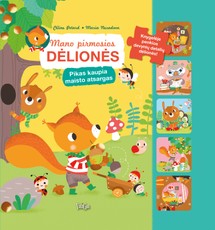 Pikas kaupia maisto atsargas. Mano pirmosios dėlionės