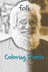 Folk Coloring Sheets