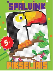 Spalvink pixeliais. Paukščiai